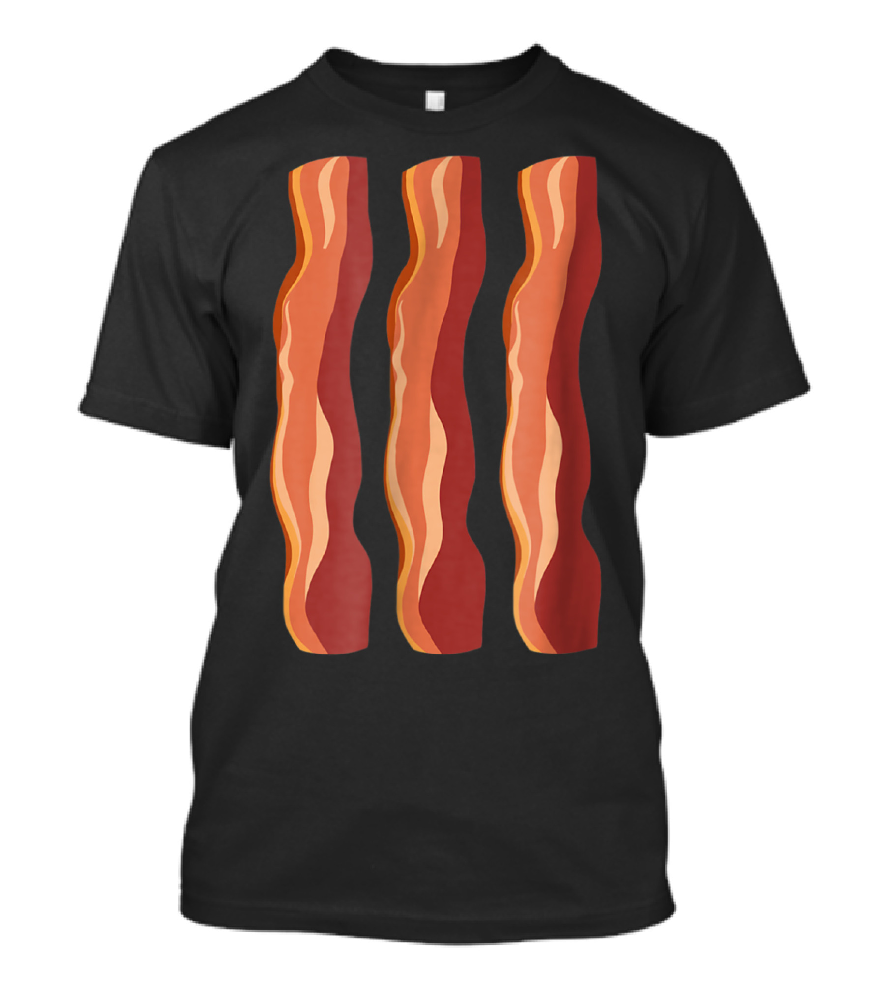 Bacon Halloween Costume Bacon And Eggs Funny Breakfast T-Shirt