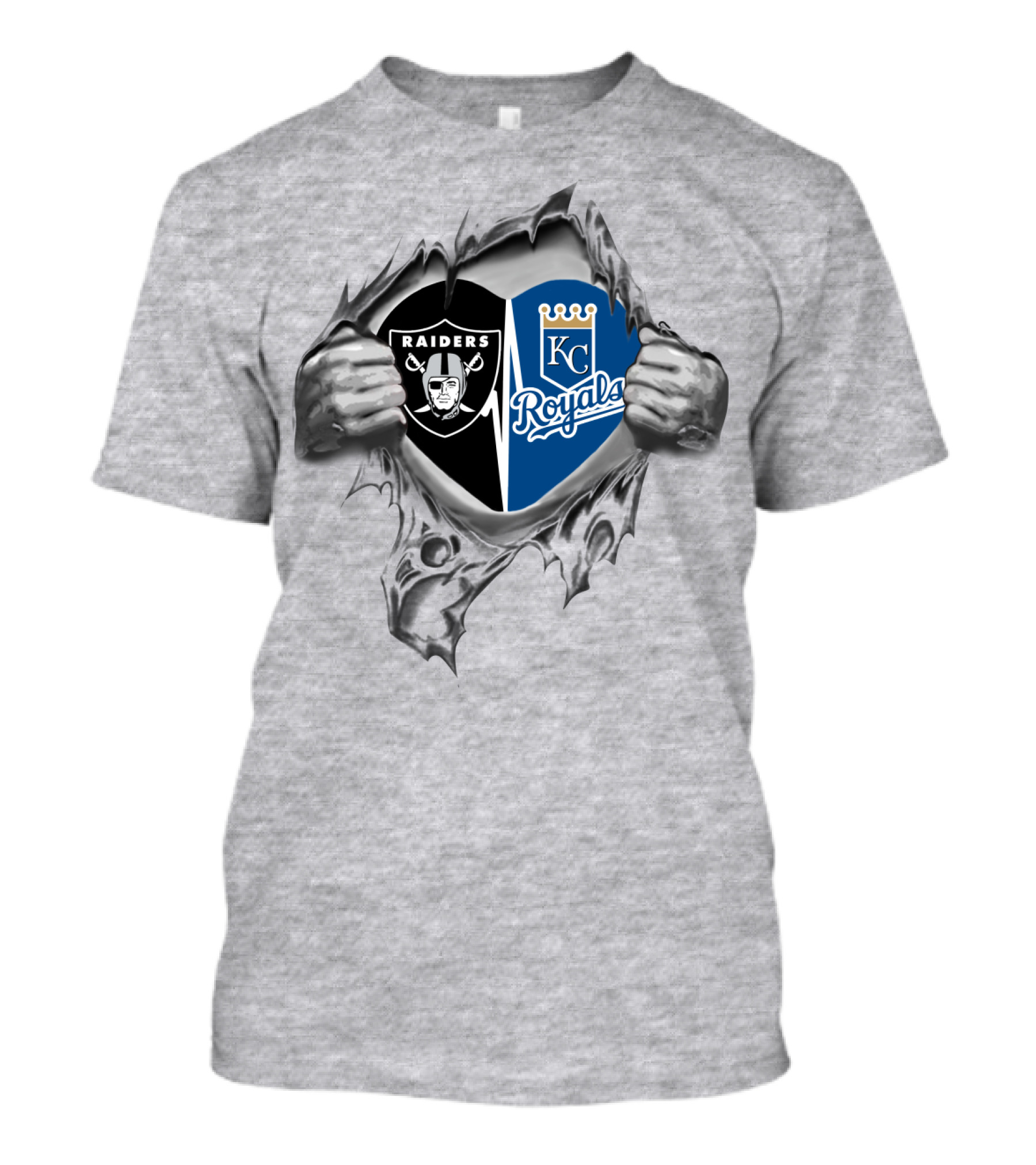 Raiders Royals Loyalty Heart T-Shirt