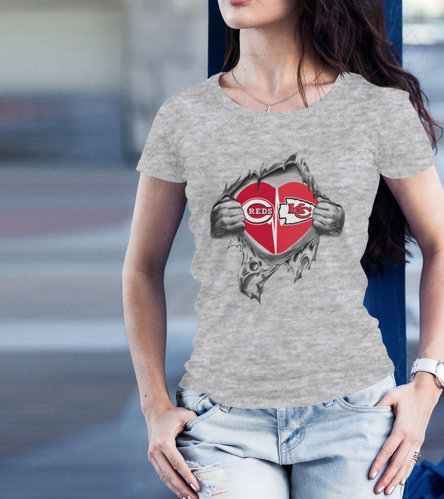 Reds KC In My Heart T-Shirt