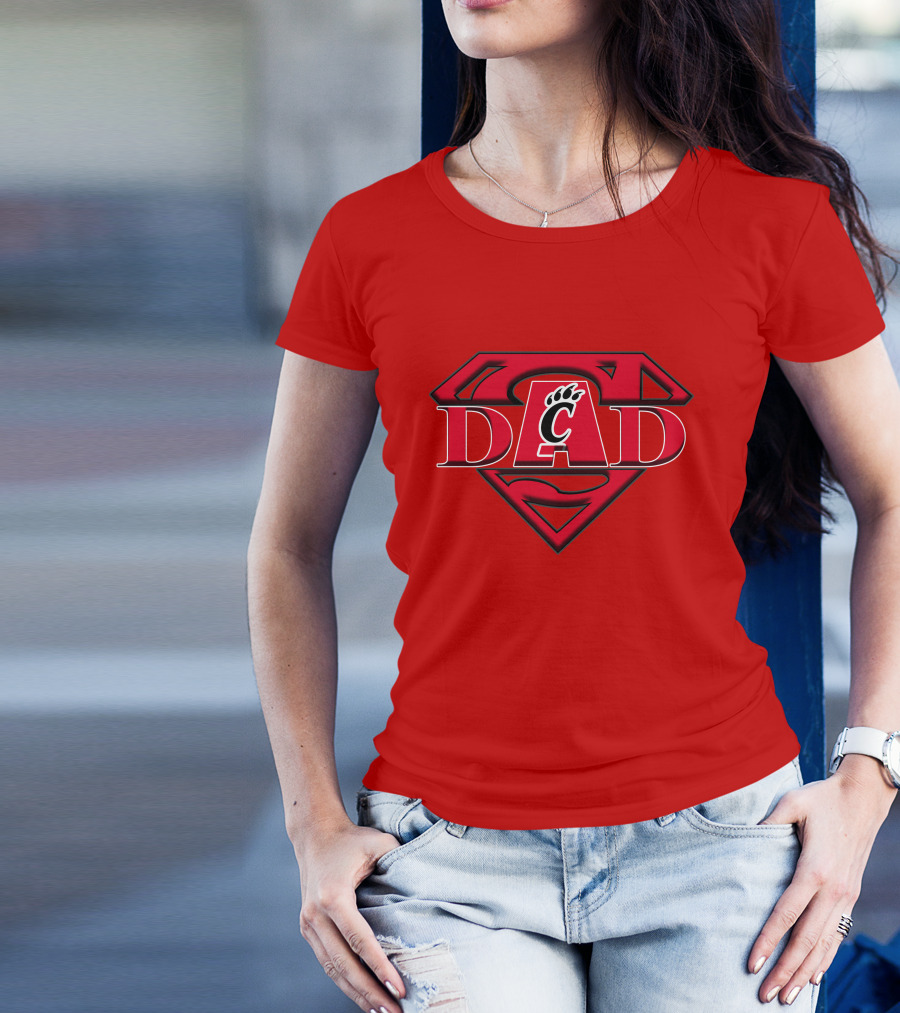 Cincinnati Bearcats Super Dad T-Shirt