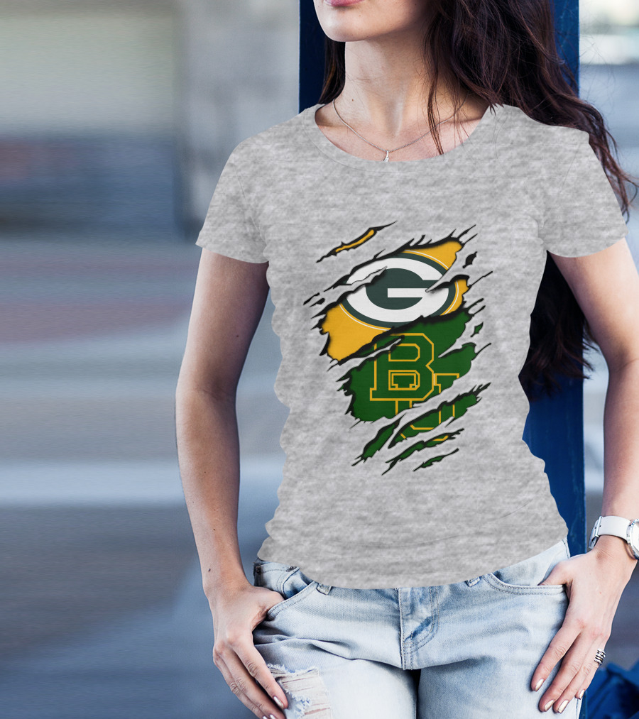 Green Bay Packers Baylor Bears T-Shirt