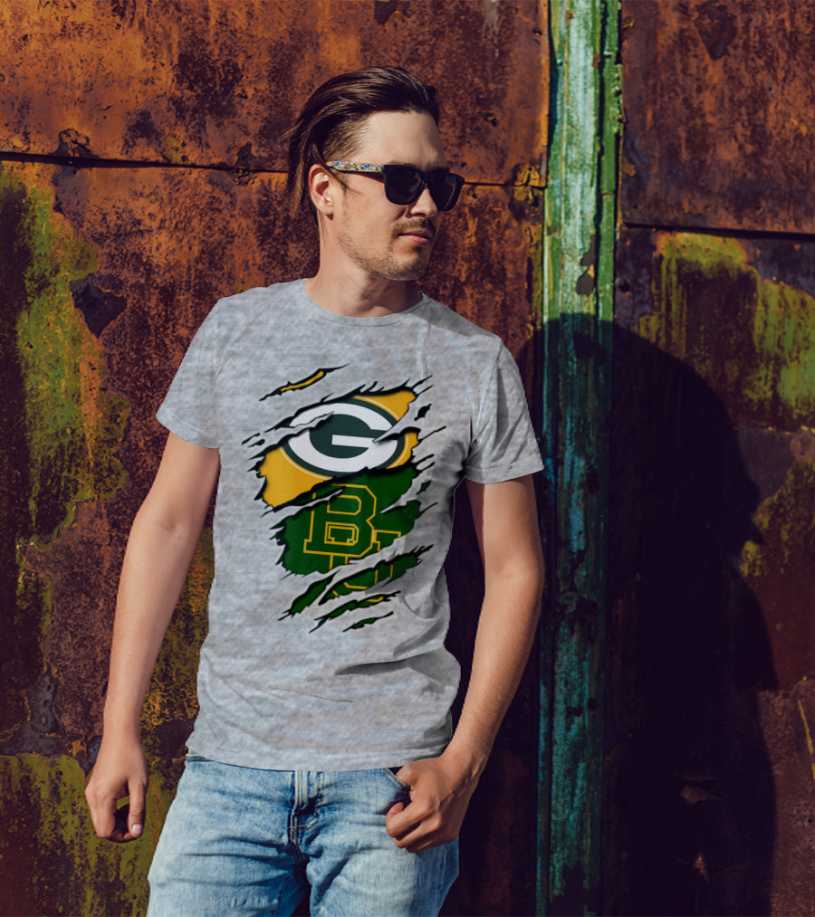 Green Bay Packers Baylor Bears T-Shirt