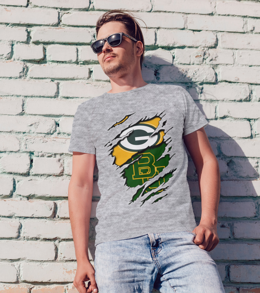 Green Bay Packers Baylor Bears T-Shirt
