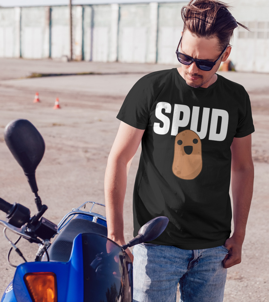 SPUD Kawaii Cute Potato Food Humor Vegan T-Shirt