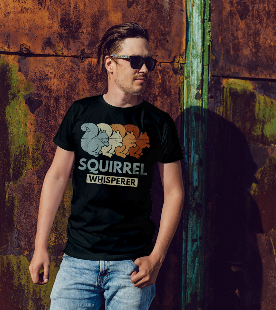 Squirrel Whisperer Forest Animal Lover Squirrel Whisperer T-Shirt