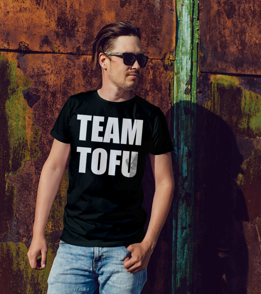 Team Tofu Vegan Vegetarian T-Shirt