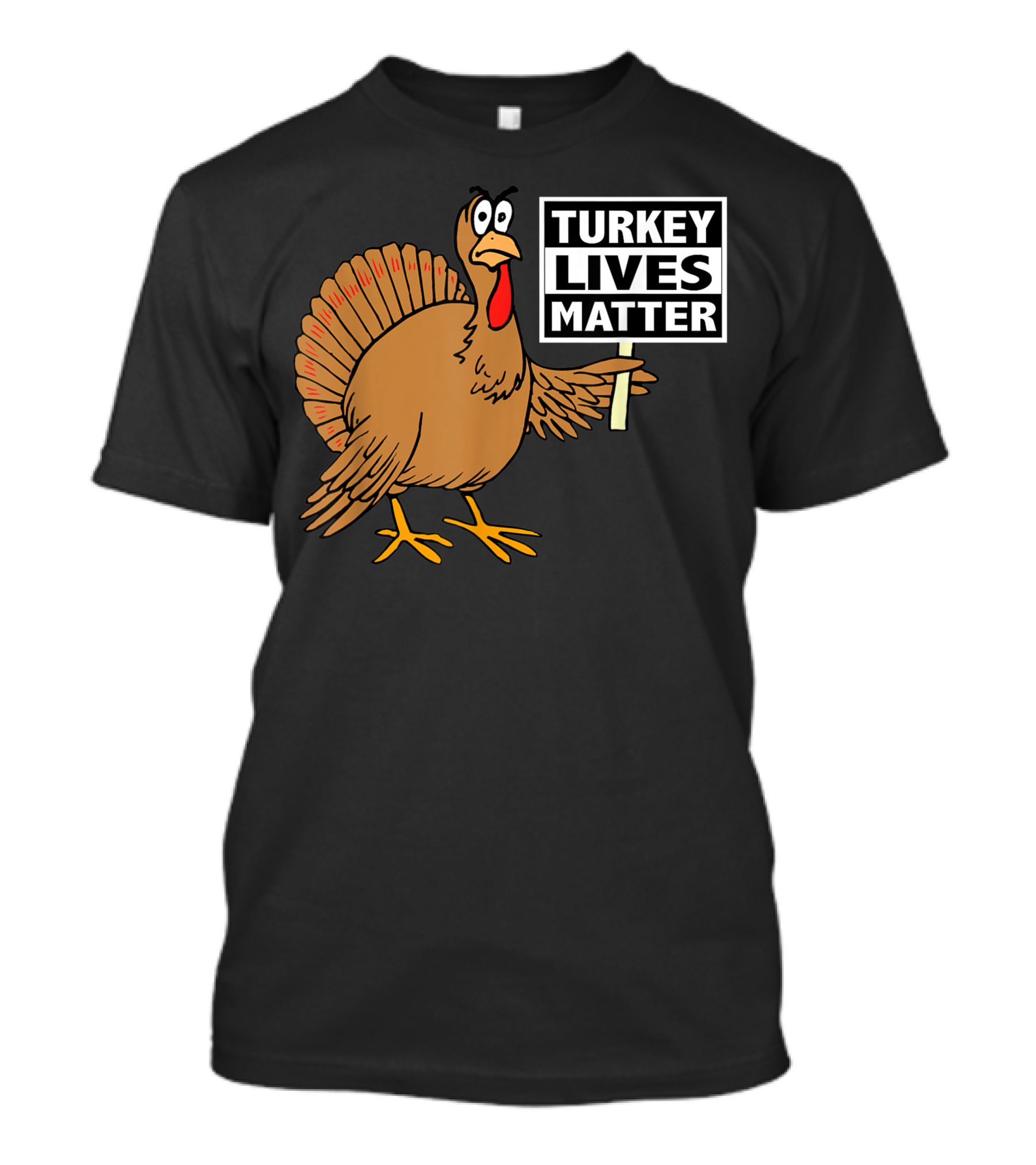 Turkey Lives Matter Thanksgiving Eat Vegan T-Shirt
