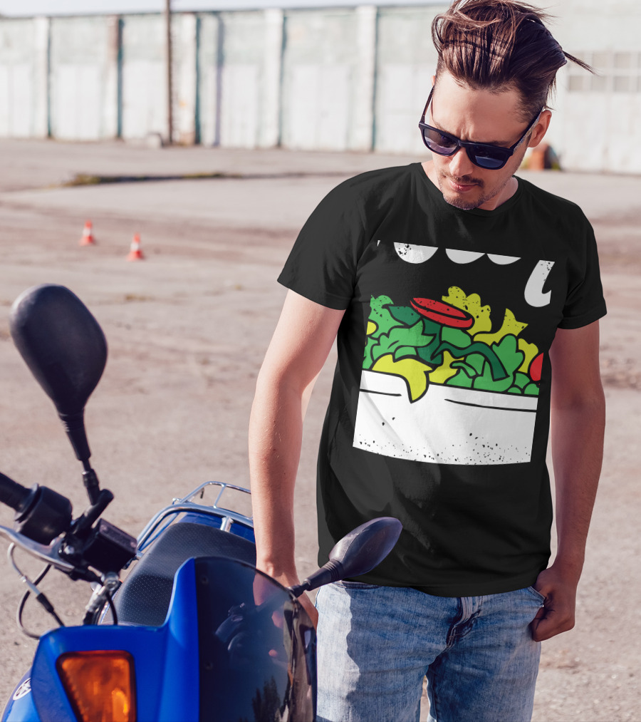 Toss It Funny Salad With Fresh Greens And Tomatoes For National Salad Day T-Shirt