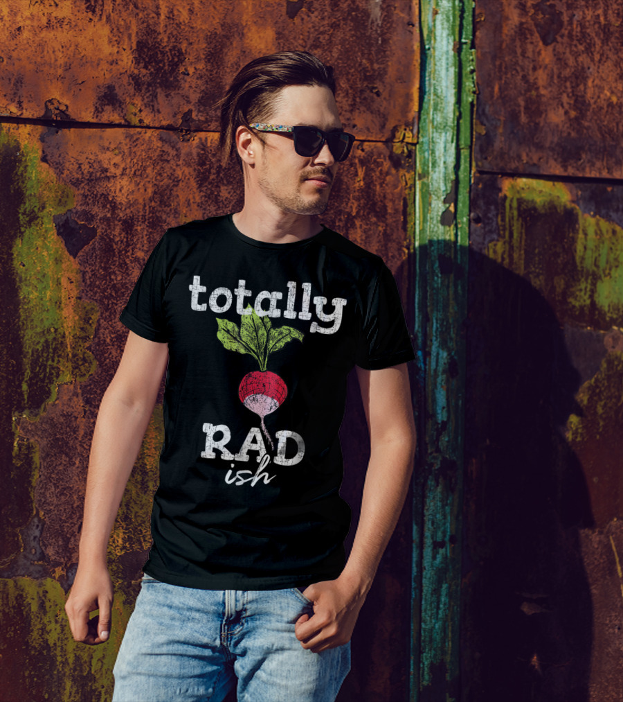 Totally Rad Radish Ish 80s T-Shirt