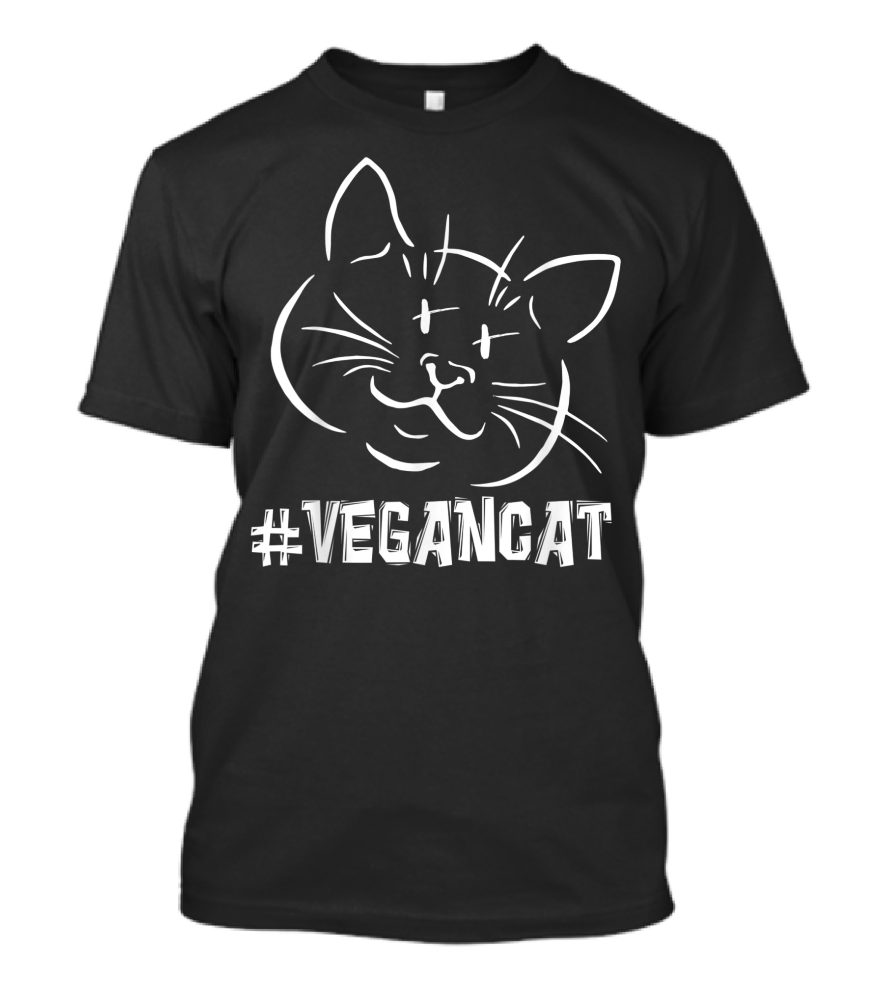 Vegancat Vegan Ca Hashtag Vegancat Vegancat T-Shirt