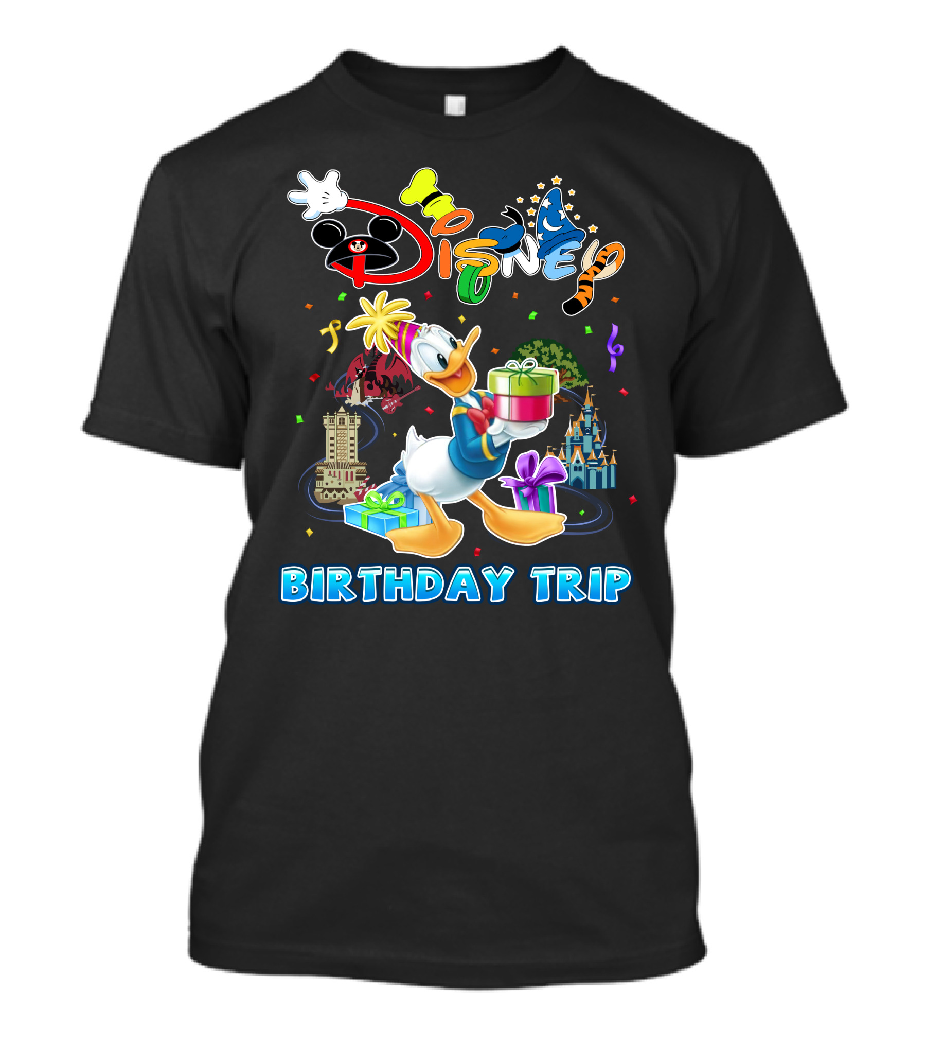 Disney Donald Birthday Trip T-Shirt