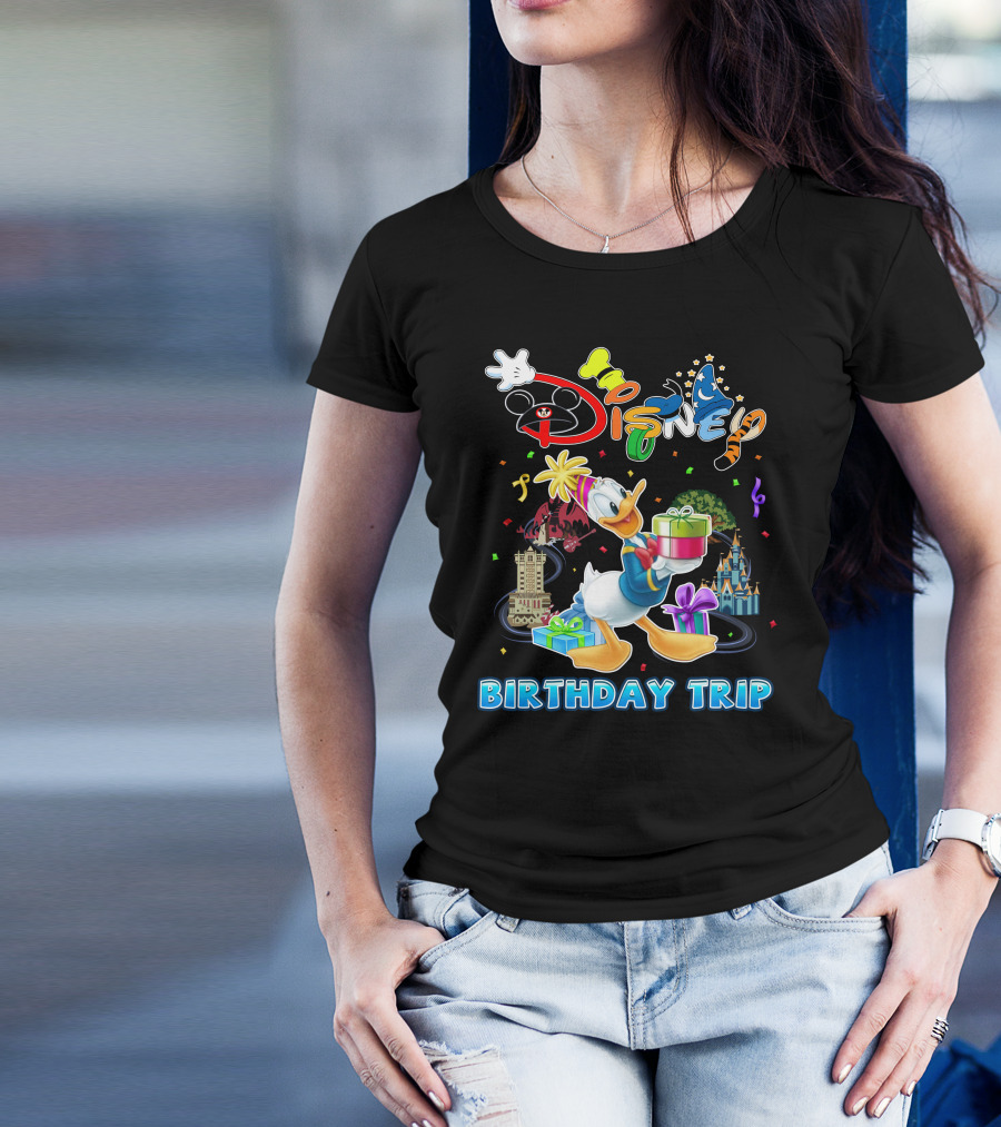 Disney Donald Birthday Trip T-Shirt
