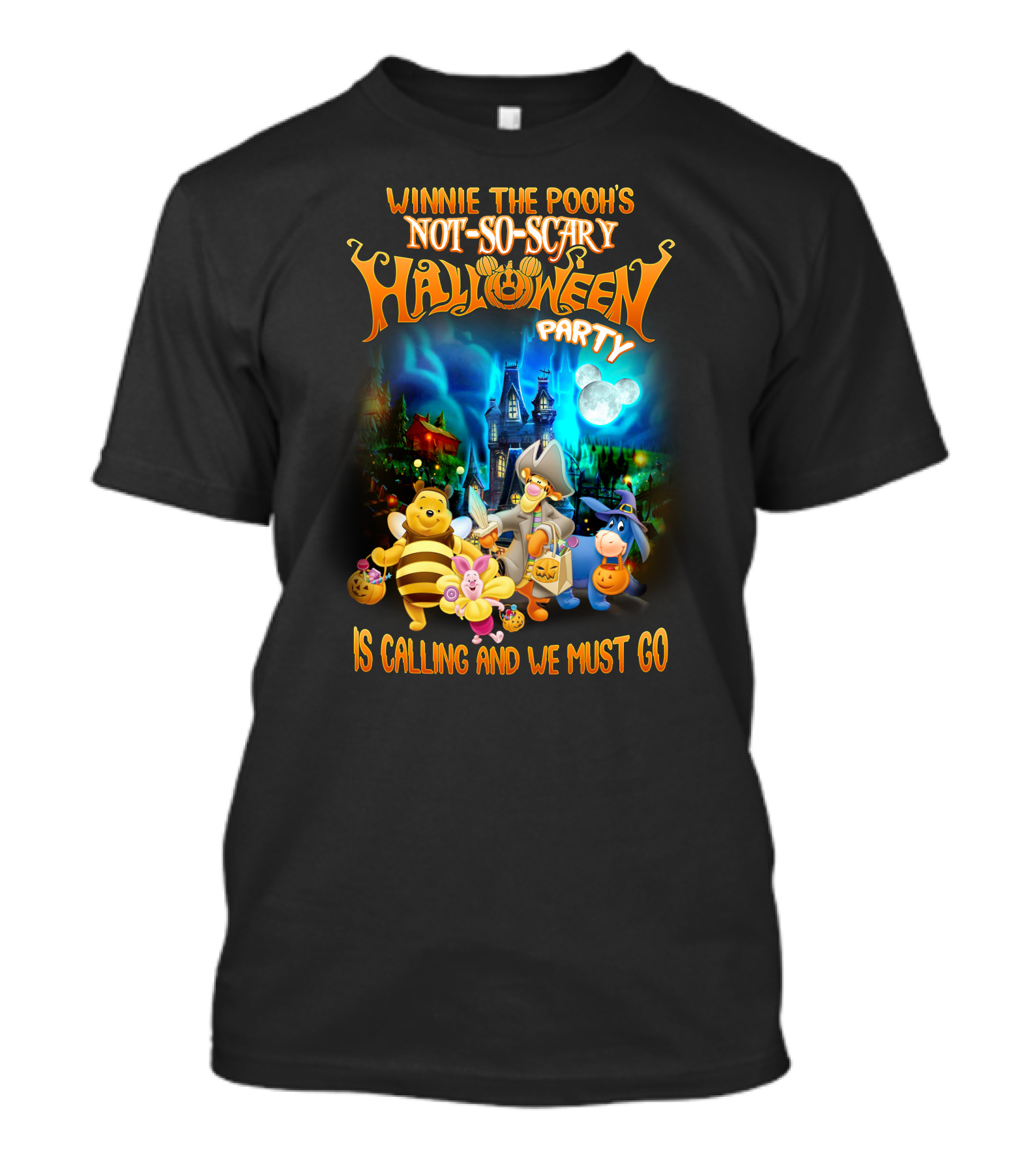 Winnie The Pooh's Not-So-Scary Halloween Party Is Calling And We Must Go T-Shirt