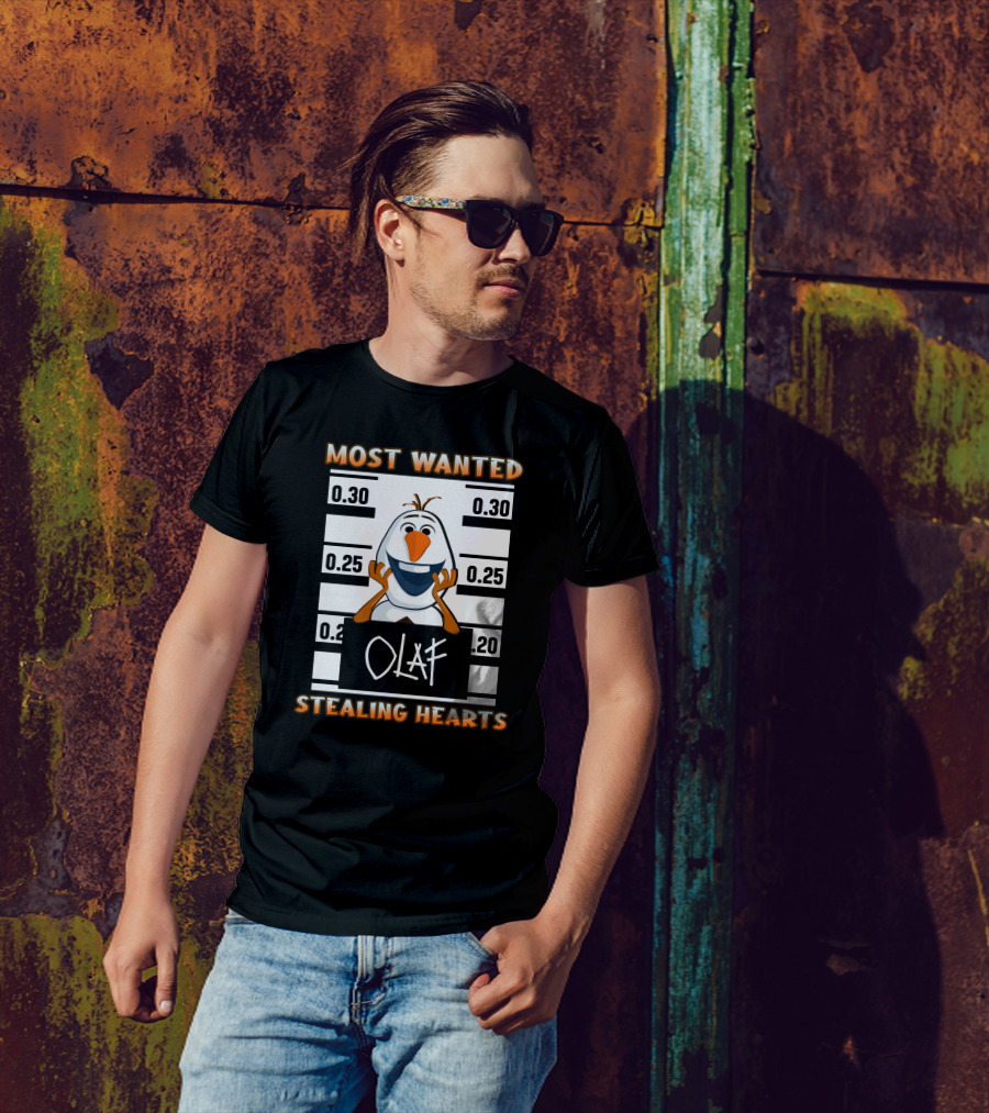 Most Wanted Olaf Stealing Hearts T-Shirt