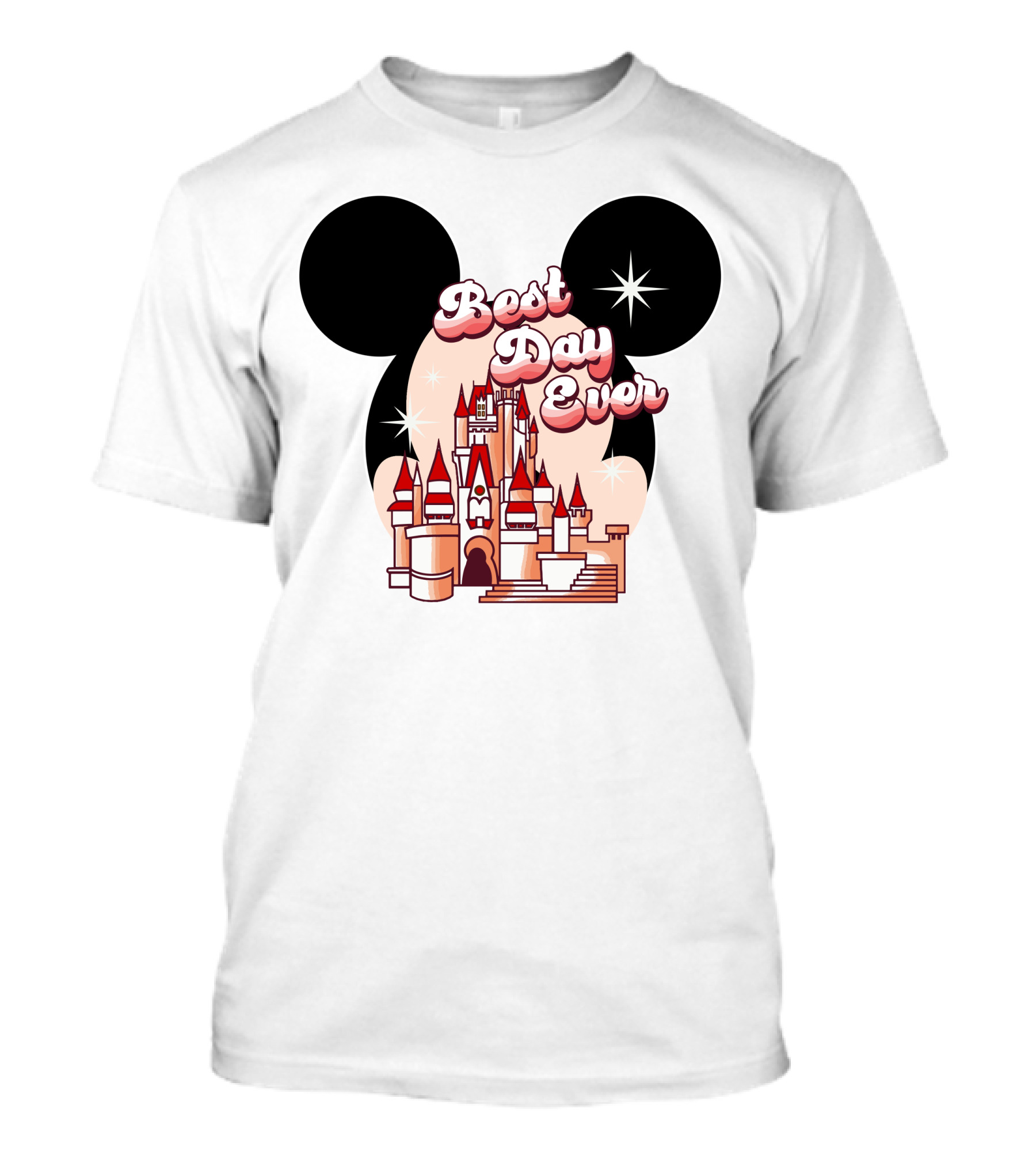 Best Day Ever Mickey Castle T-Shirt