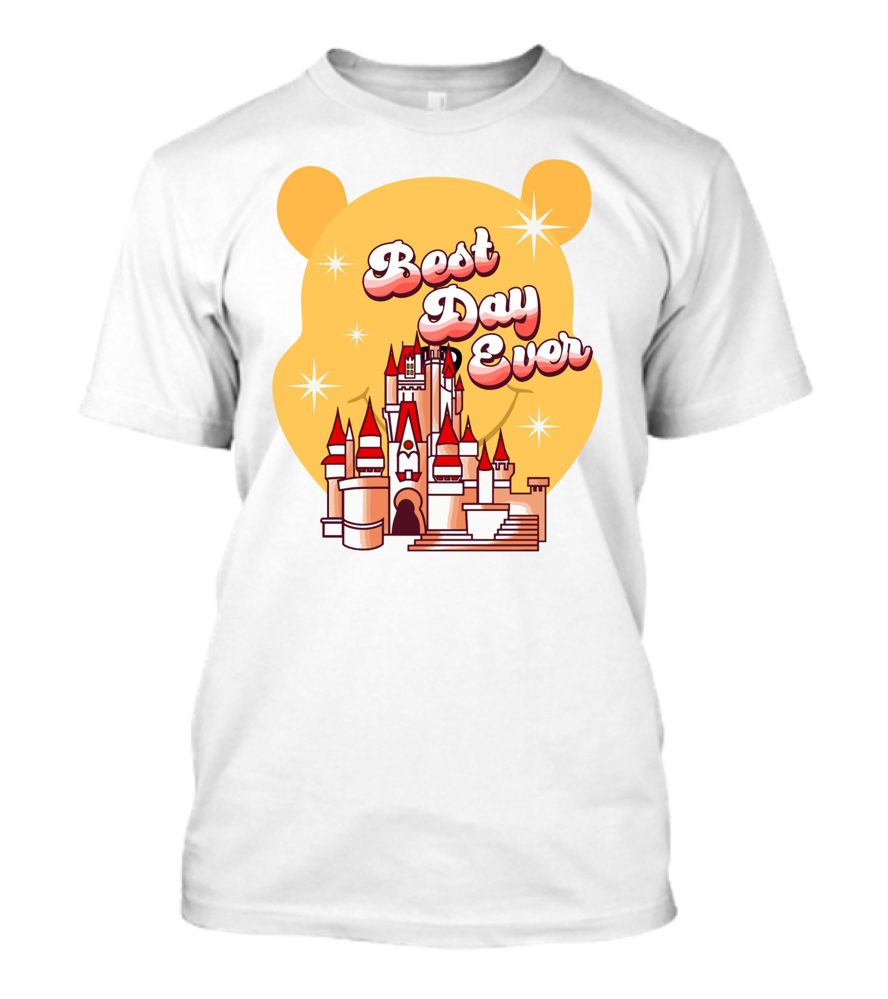 Best Day Ever Pooh Castle T-Shirt