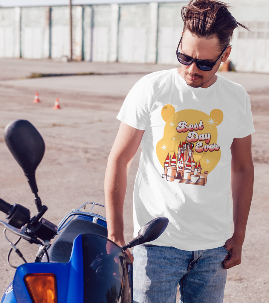 Best Day Ever Pooh Castle T-Shirt
