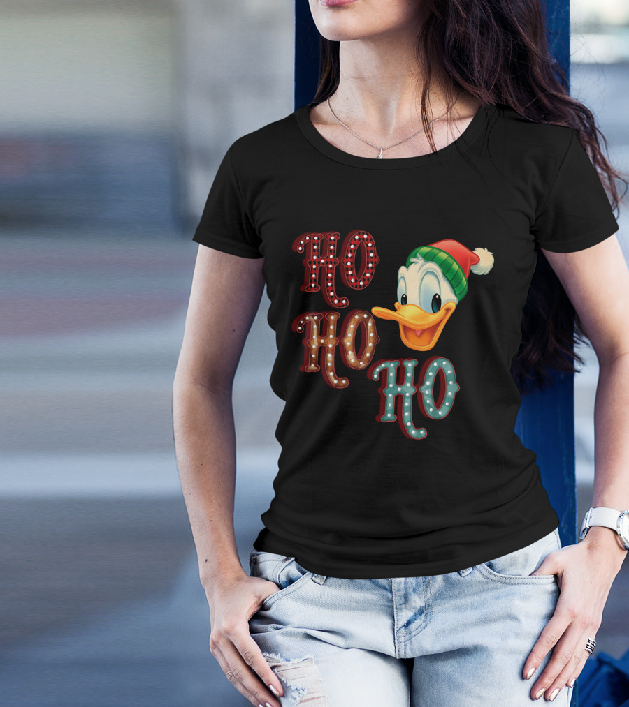 Ho Ho Ho Donald Christmas Hat T-Shirt