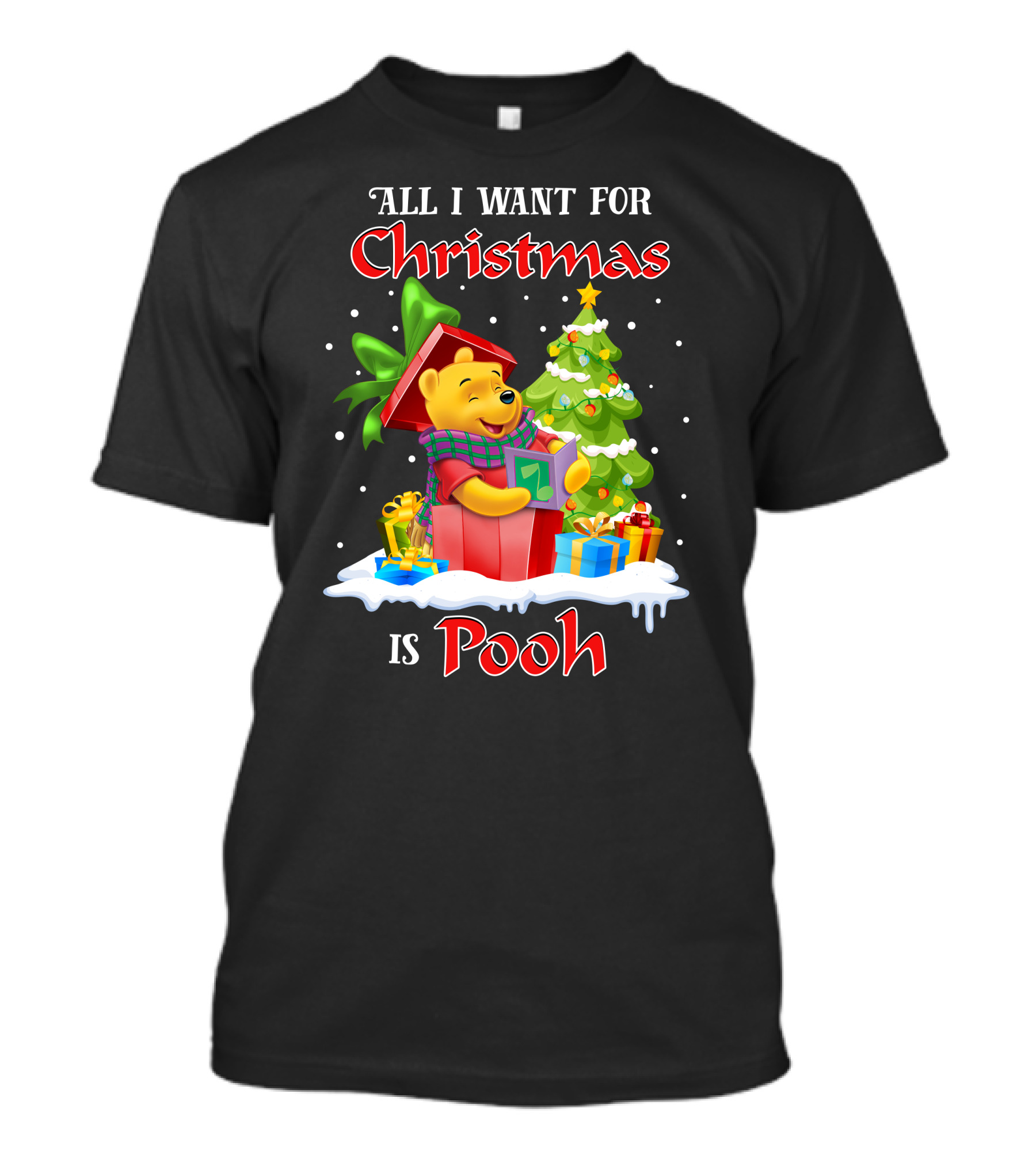 All I Want For Christmas Is Pooh T-Shirt