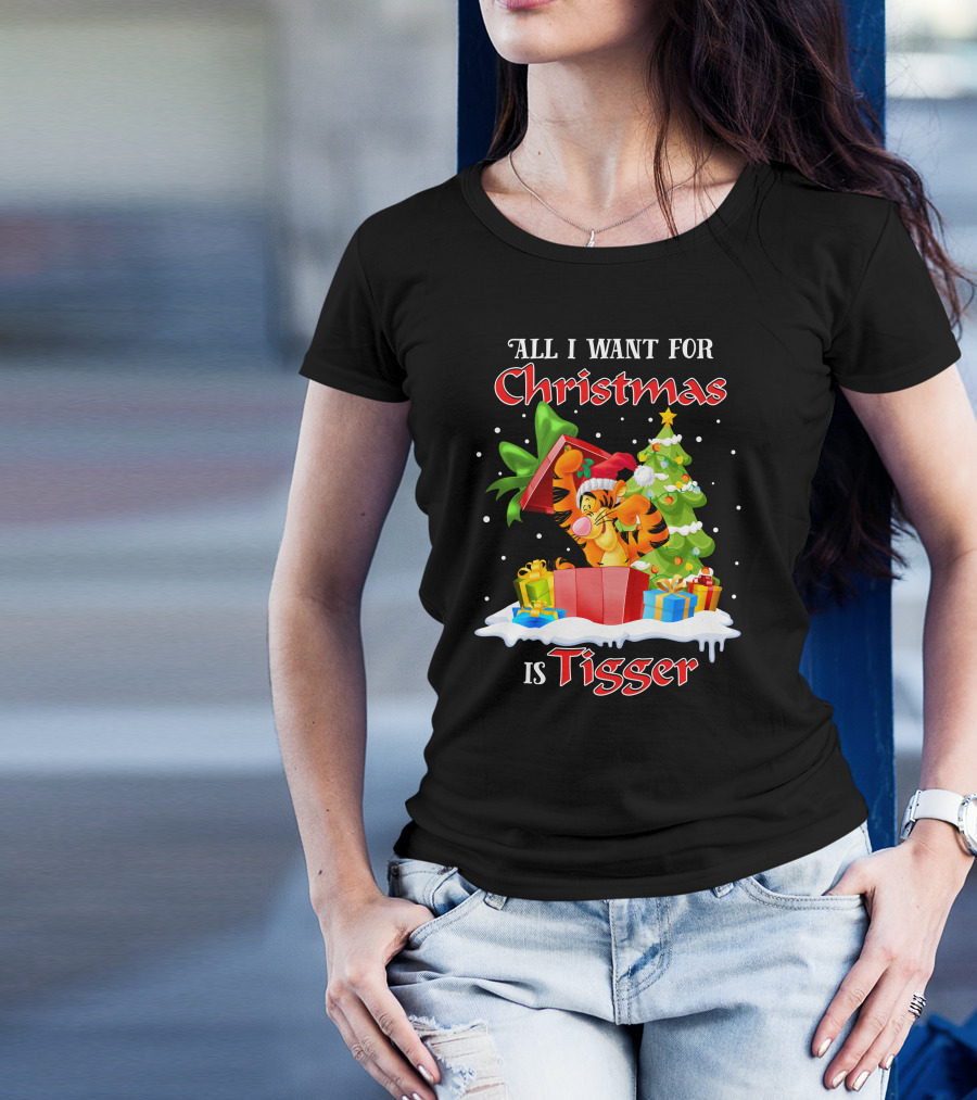 All I Want For Christmas Is Tigger T-Shirt