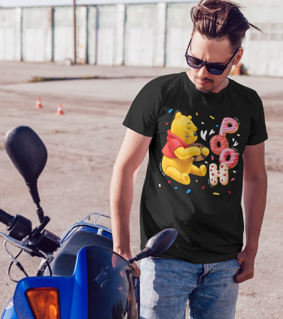 Pooh Donut Delight With Sprinkles T-Shirt