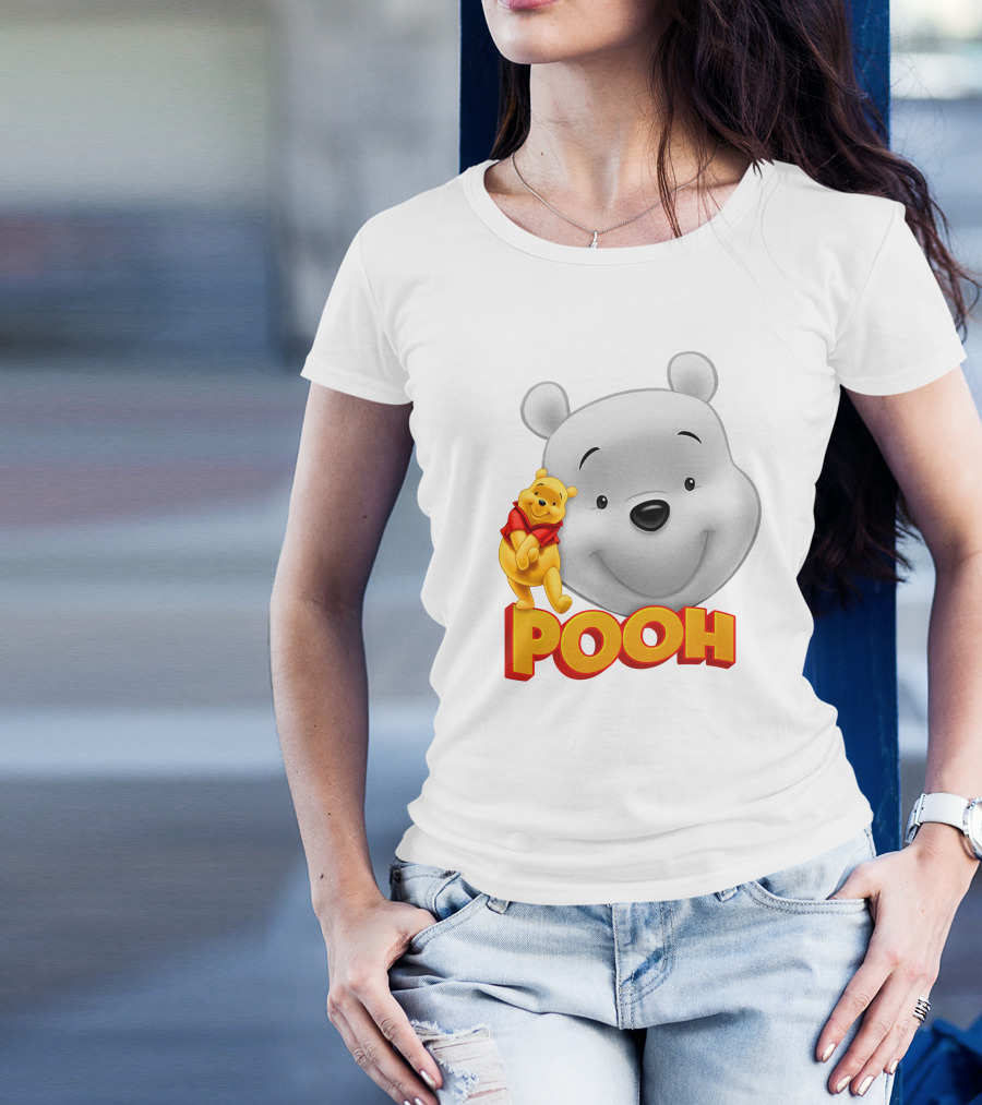 Winnie The Pooh Bear Cute And Cuddly Icon T-Shirt