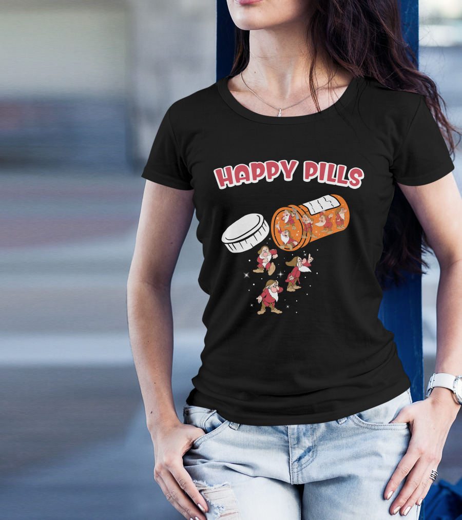 HAPPY PILLS Grumpy Seven Dwarfs T-Shirt