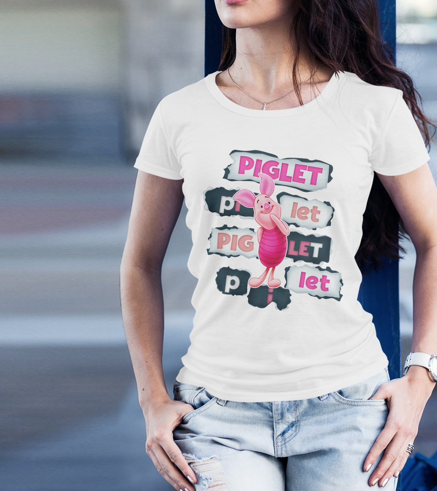 Piglet Piglet Pig Let P I Let T-Shirt