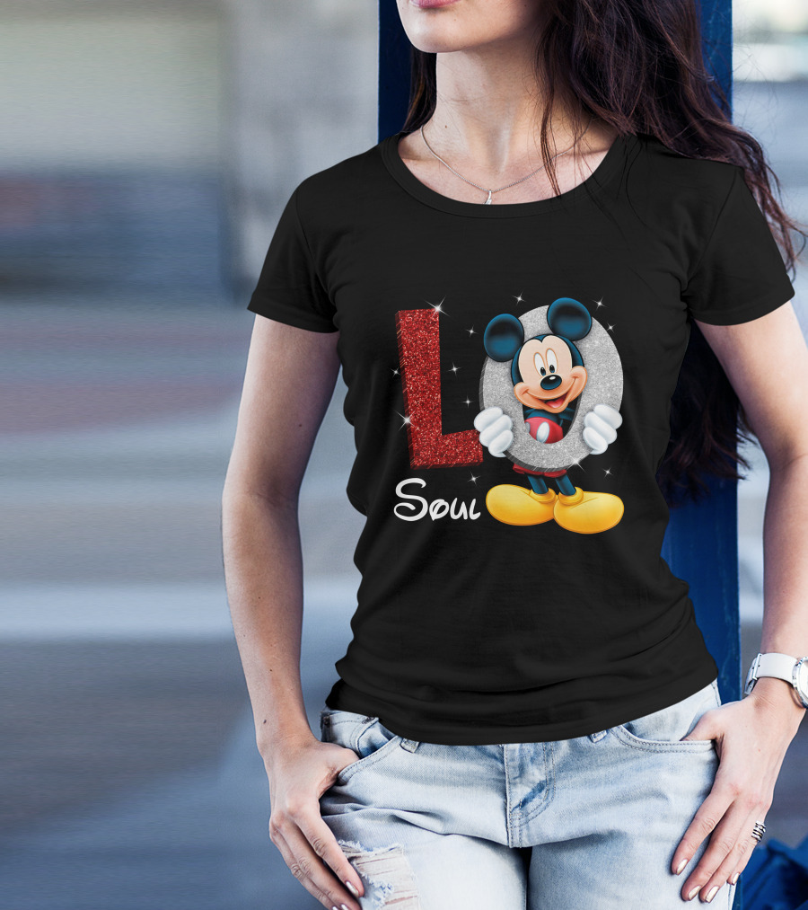 Mickey Mouse Love Soul T-Shirt
