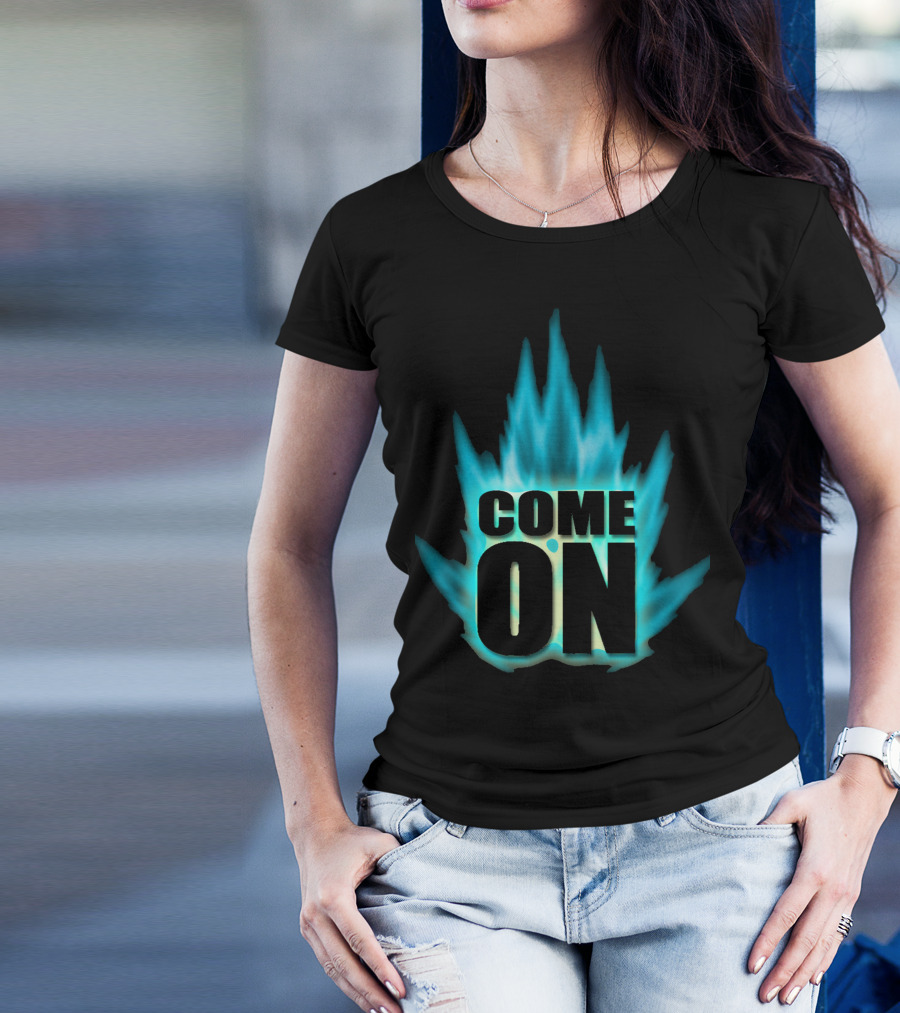 Come On Goku Super Saiyan Aura Burst T-Shirt