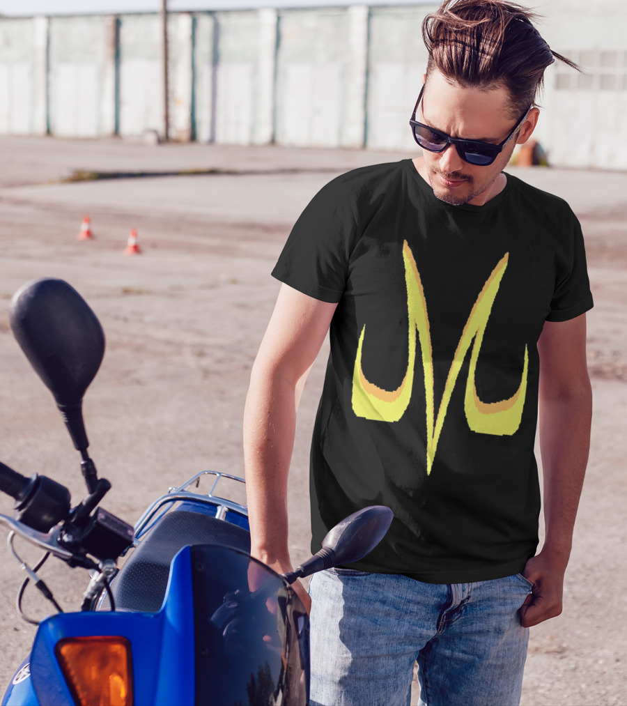 Majin Symbol Yellow M T-Shirt