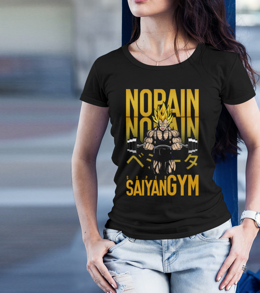 NO PAIN NO PAIN SUPER SAIYAN GYM T-Shirt