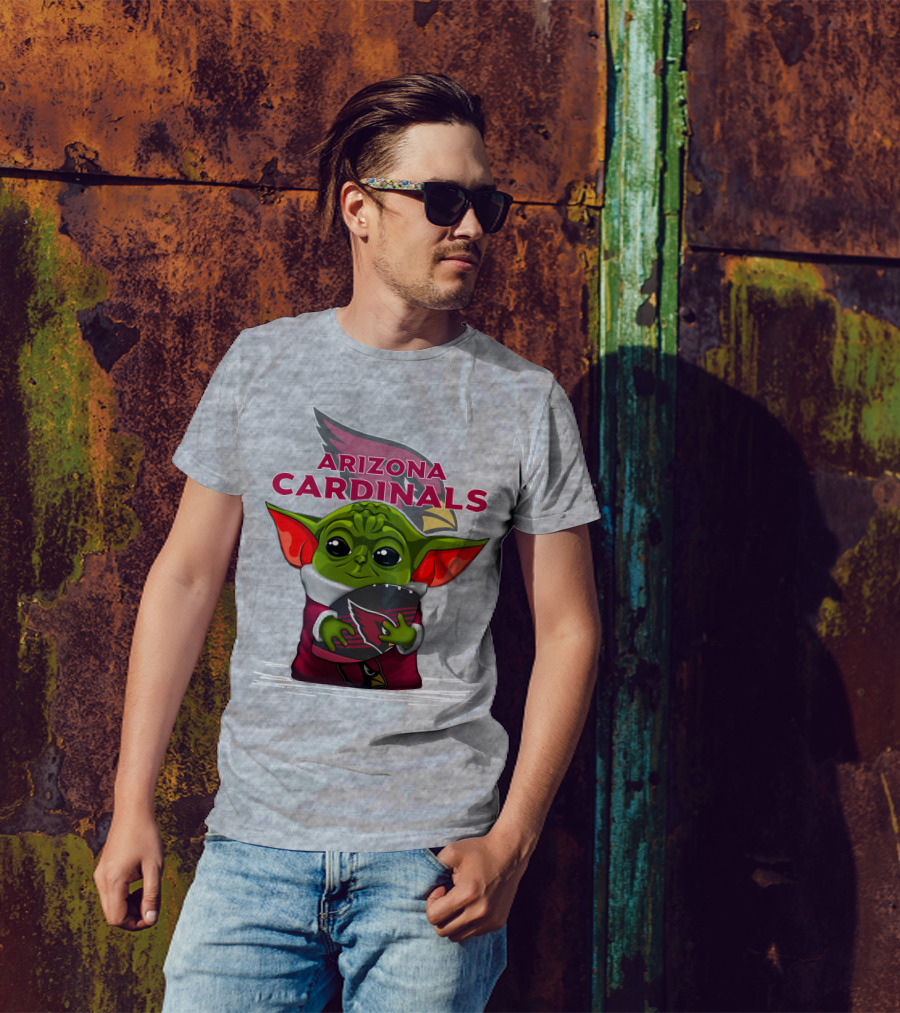 Arizona Cardinals Yoda Football Fan T-Shirt