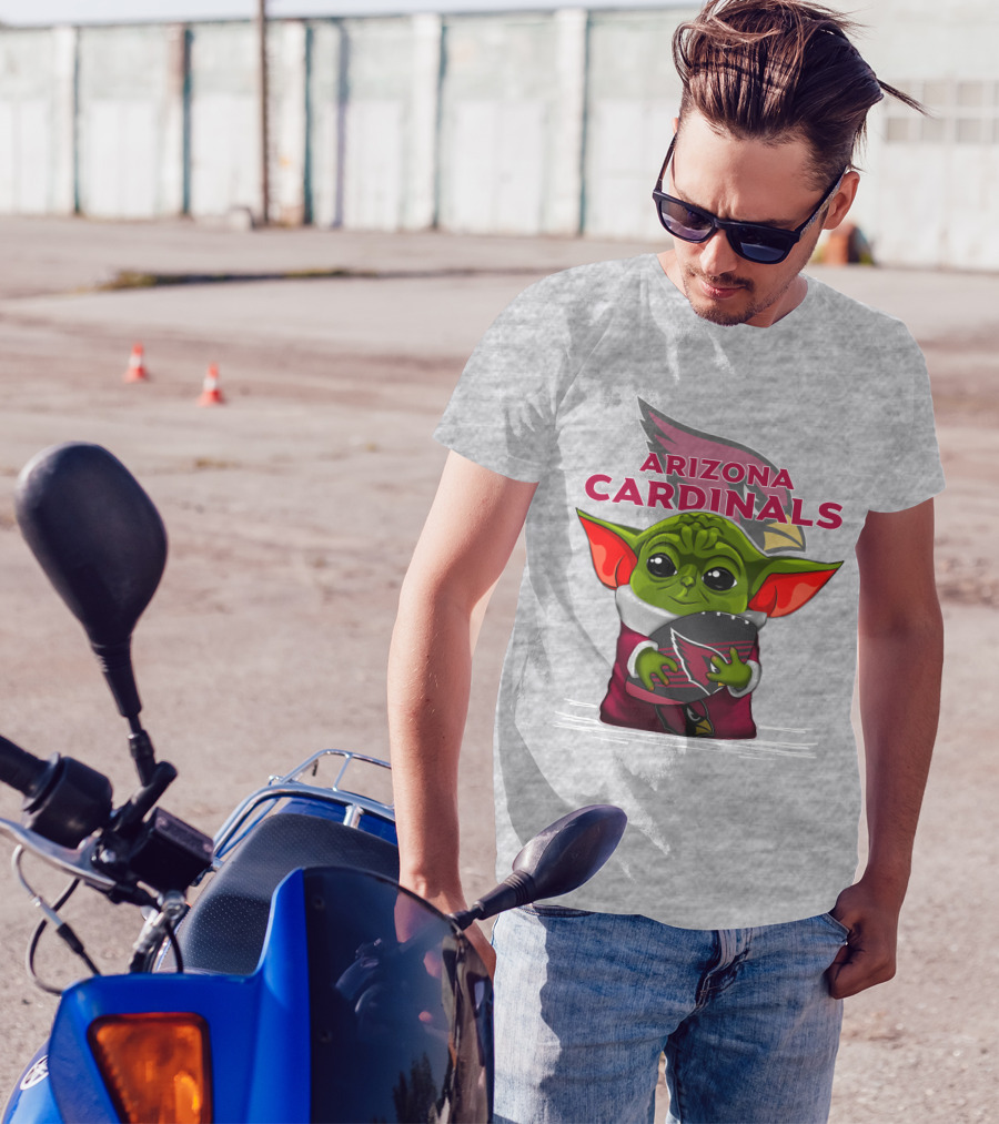 Arizona Cardinals Yoda Football Fan T-Shirt