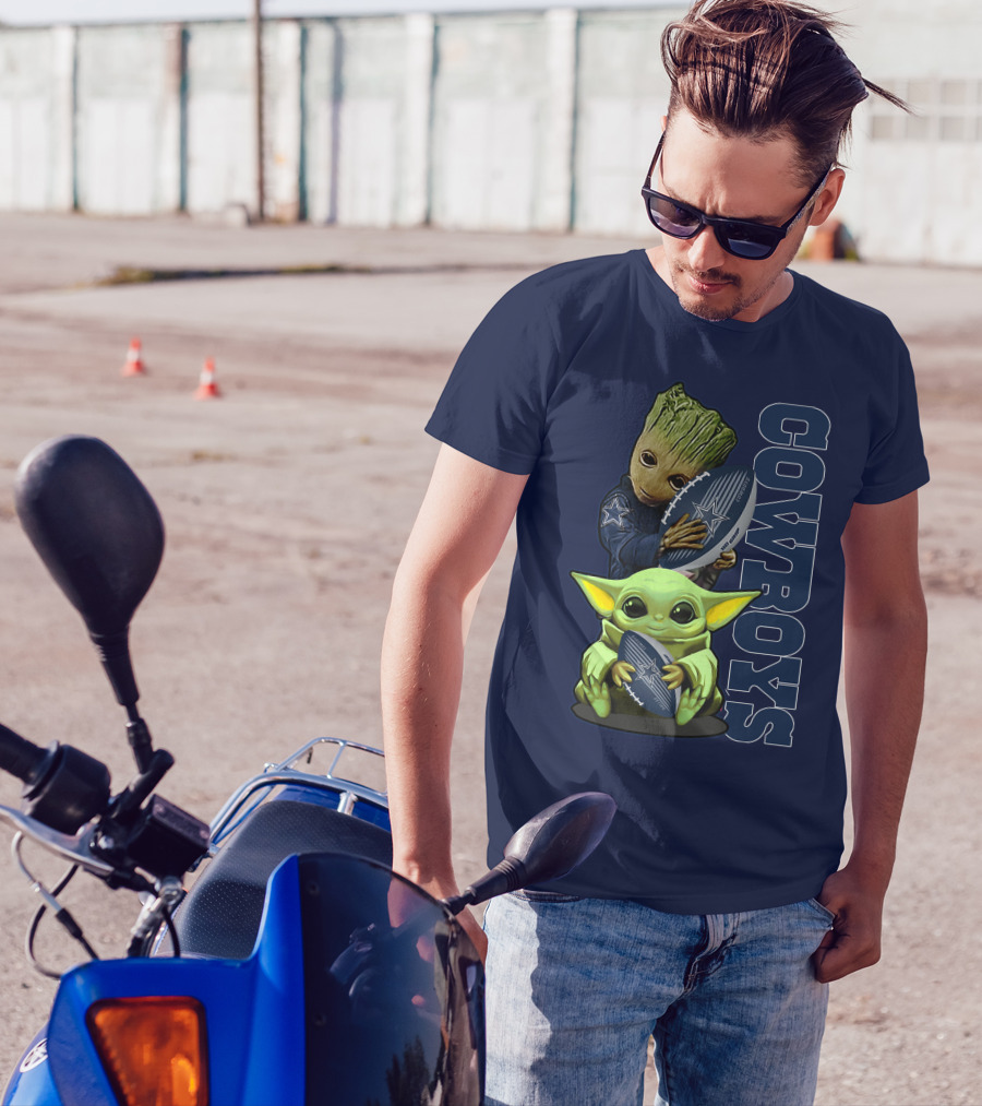 Grzd DALLAS COWBOYS COWBOYS Football Character T-Shirt