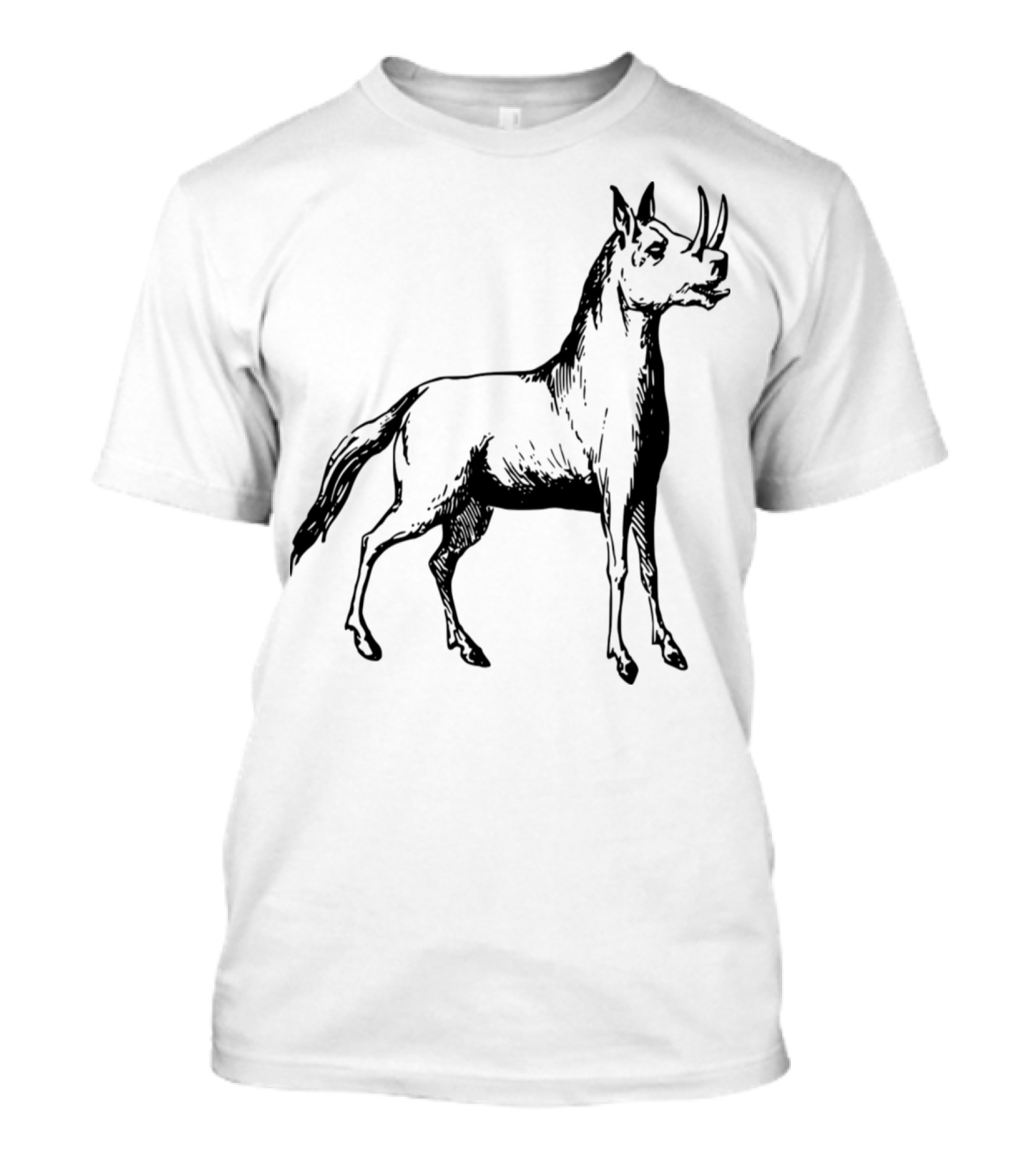Hallowee Unicorn Rhinoceros Fusion T-Shirt