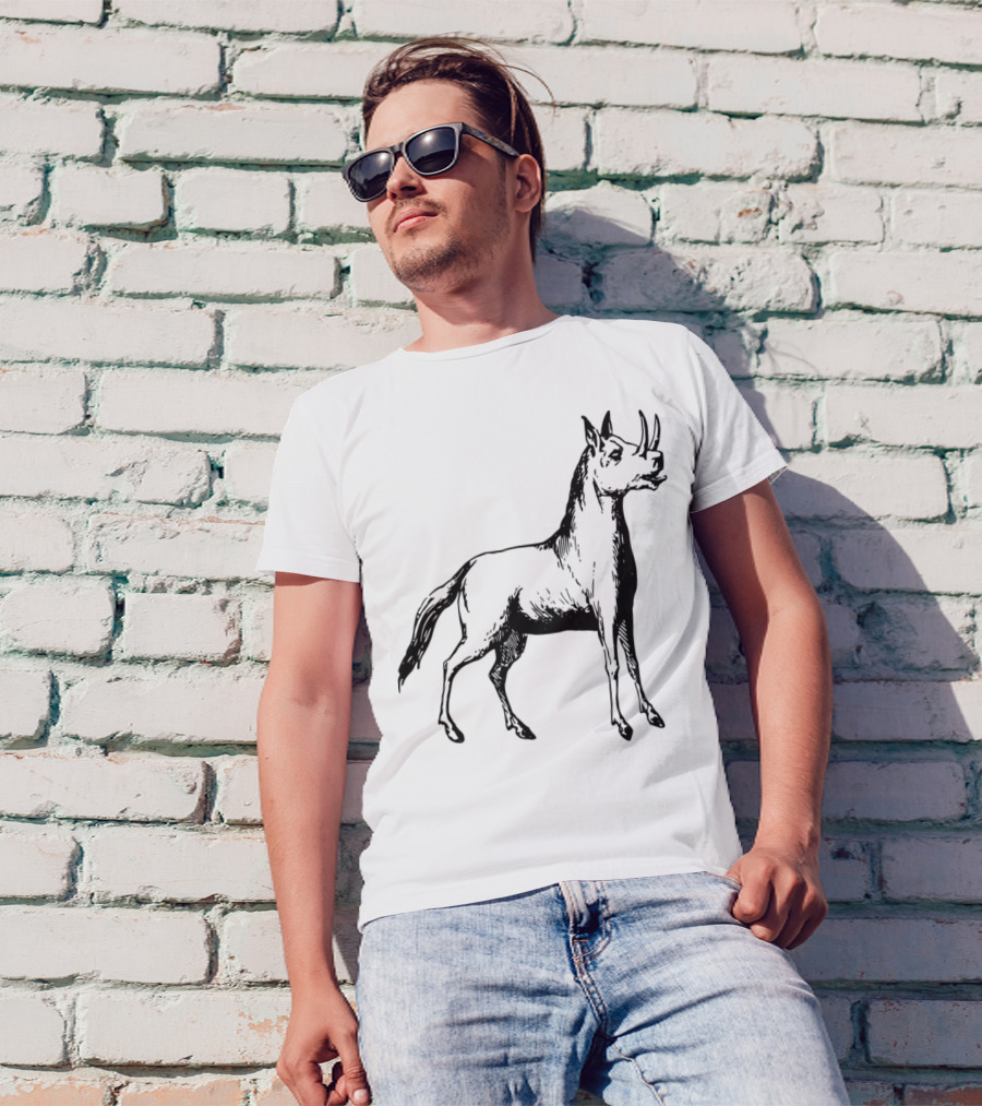 Hallowee Unicorn Rhinoceros Fusion T-Shirt