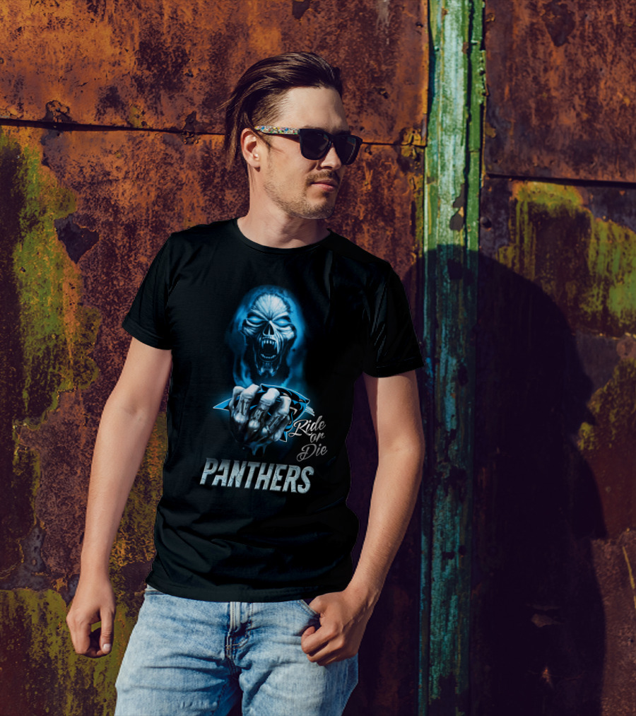 Carolina Panthers Ride Or Die Nfl 146 Hd0005 T-Shirt