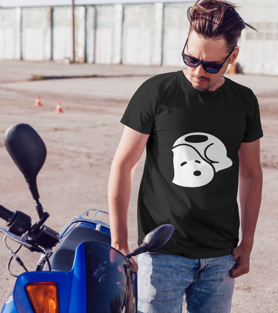 Baby Snoopy Sleeping Peanuts Character T-Shirt