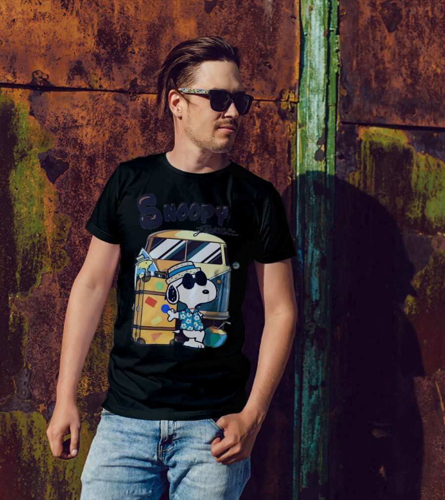 Snoopy Forever Vintage Travel Adventure T-Shirt