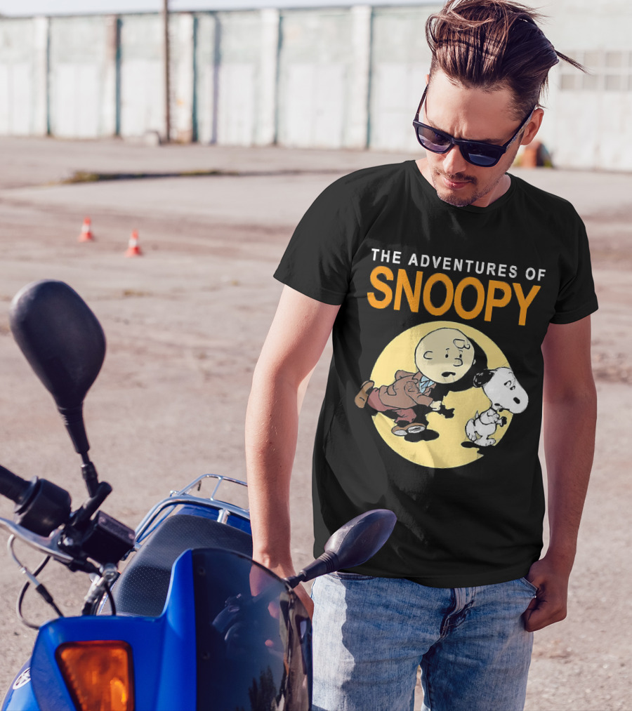 THE ADVENTURES OF TIN TIN AND SNOOPY T-Shirt