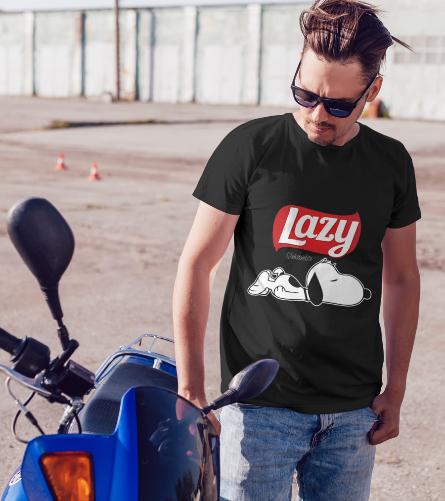 Lazy Classic Snoopy T-Shirt