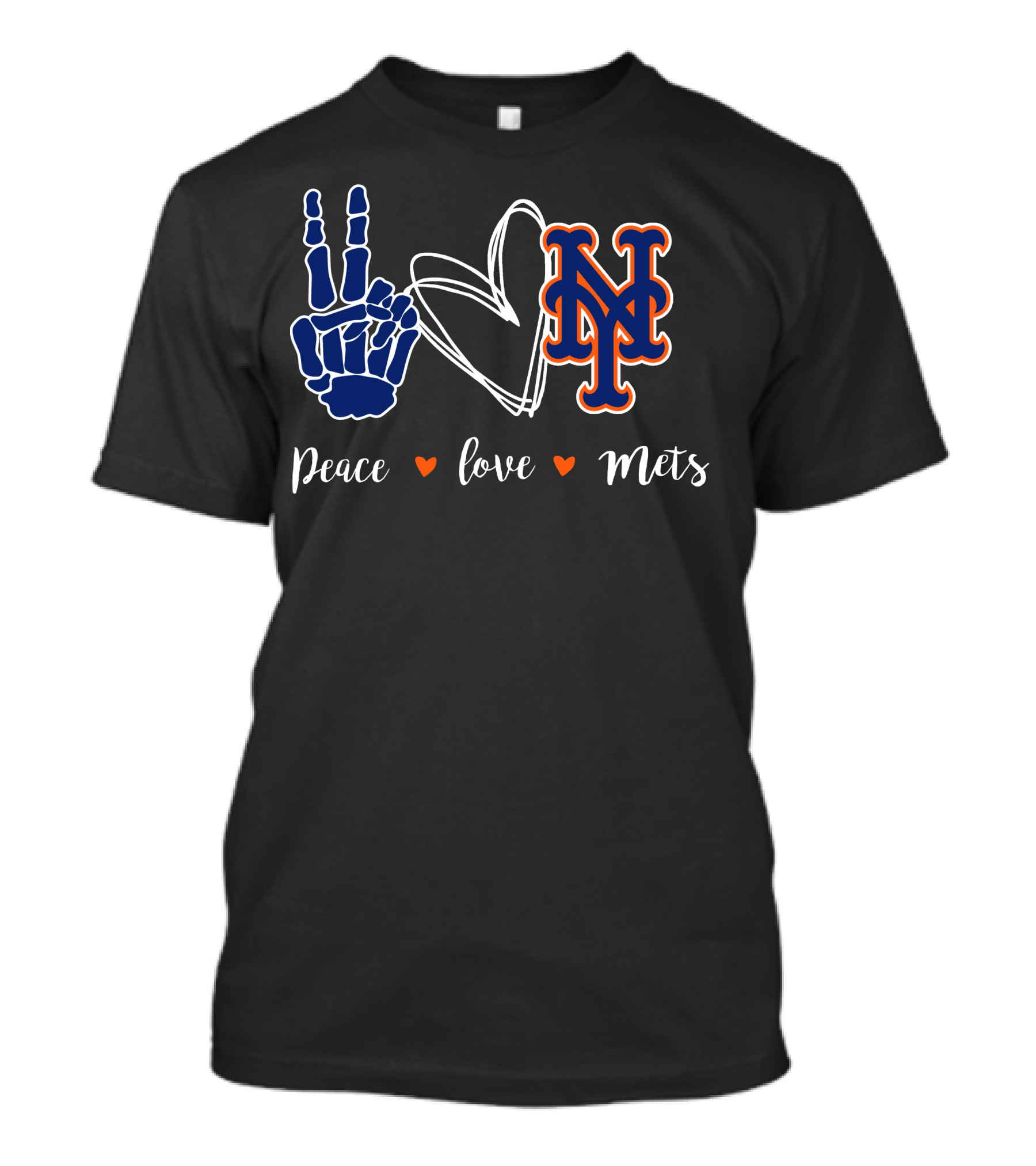Peace Love New York Mets T-Shirt