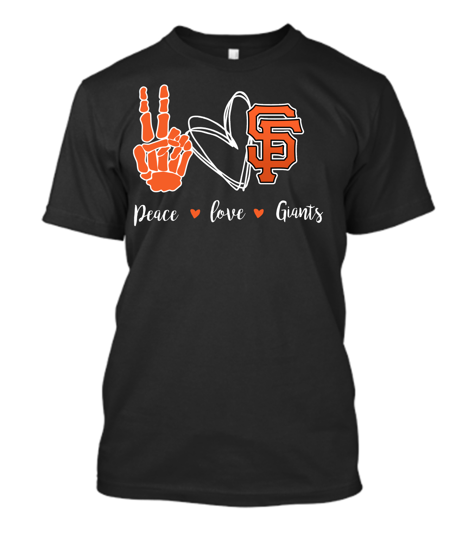 Peace Love San Francisco Giants T-Shirt