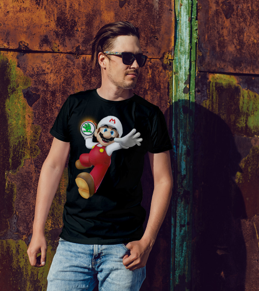 Mario Holding SKODA Emblem T-Shirt