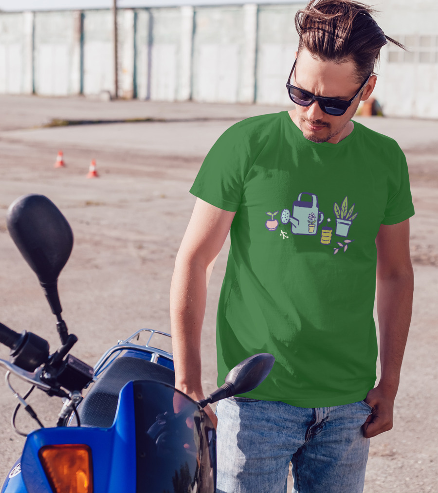Omocat Merch Omori A Home For Flowers Watering Can Plant Pots T-Shirt