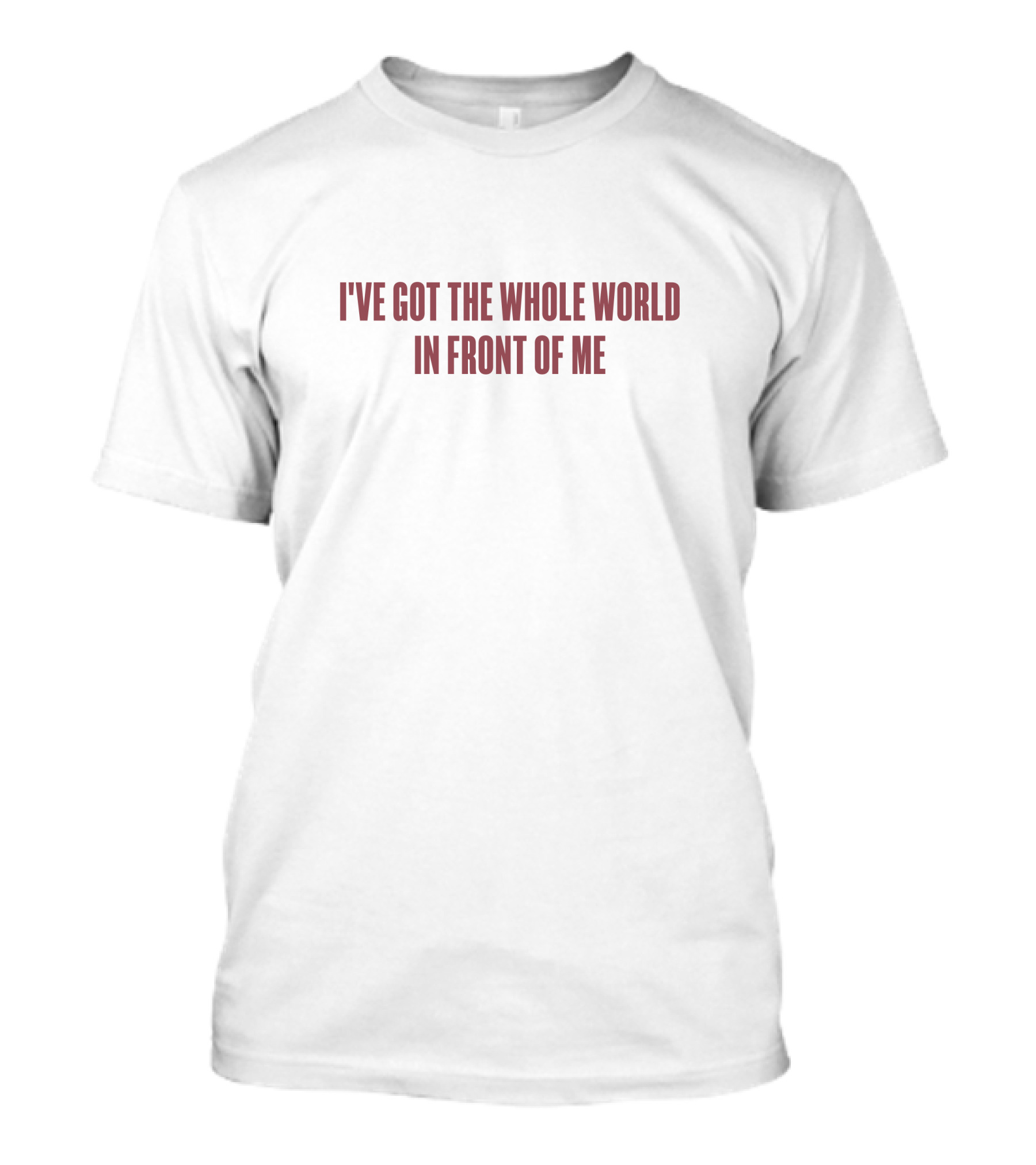 I've Got The Whole World In Front Of Me Sleeping With Sirens T-Shirt