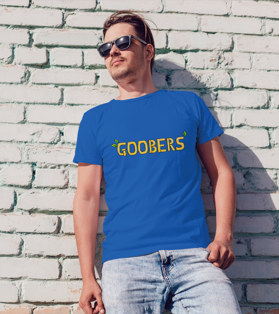 Gab Smolders Goobers Leafy Lettering T-Shirt