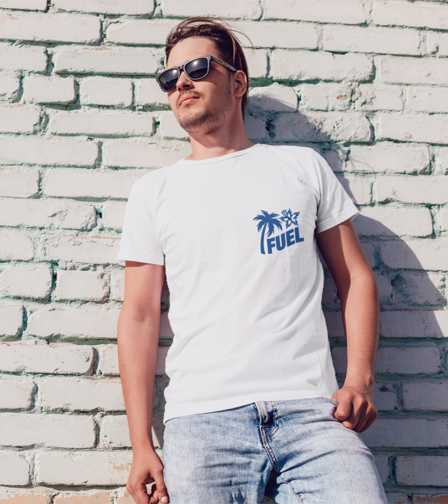 Dallas Fuel Hawaii Bound Palm Tree Logo Merch T-Shirt