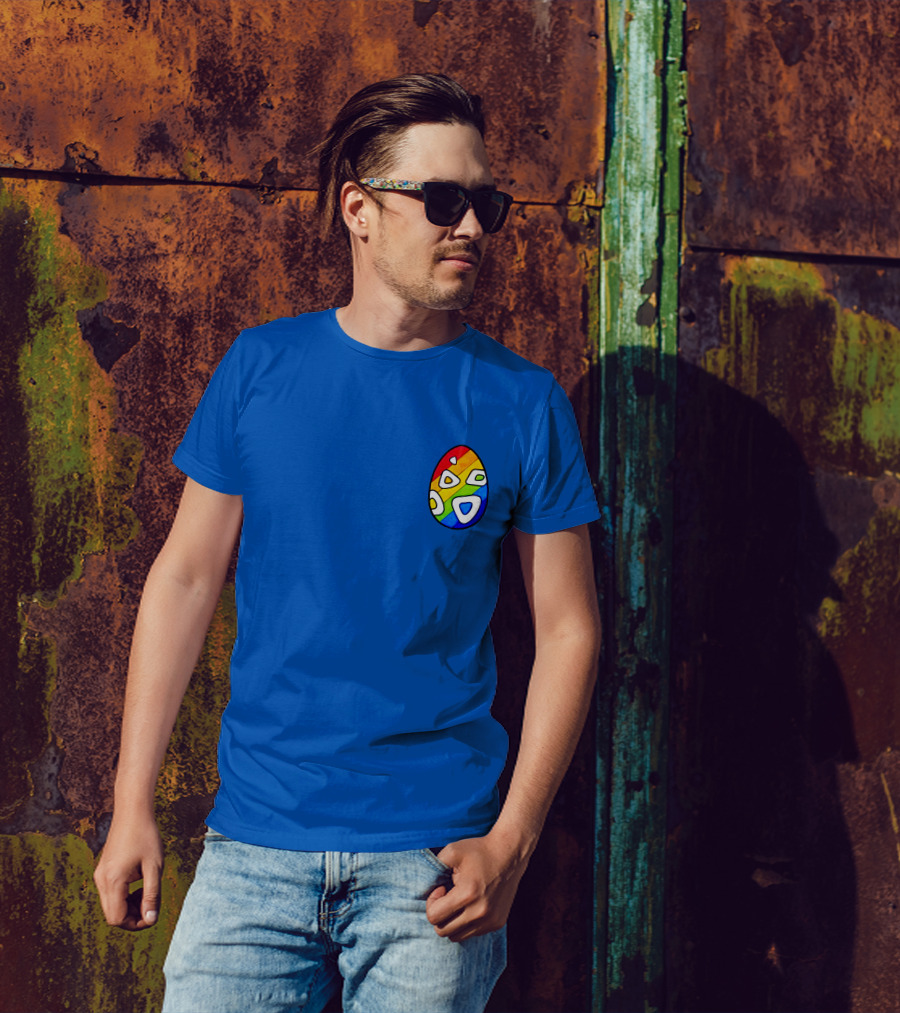 ZoeTwoDots Pride Rainbow Good Egg T-Shirt